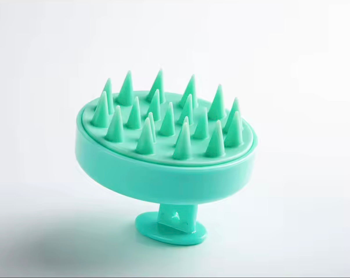 RAÍZ Silicone — Cepillo Masajeador Manual de Cuero Cabelludo
