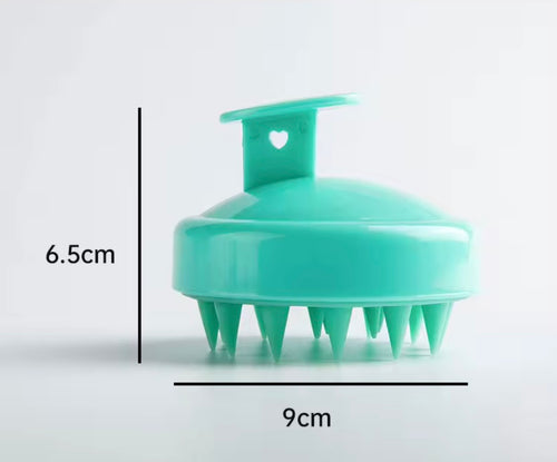 RAÍZ Silicone — Cepillo Masajeador Manual de Cuero Cabelludo
